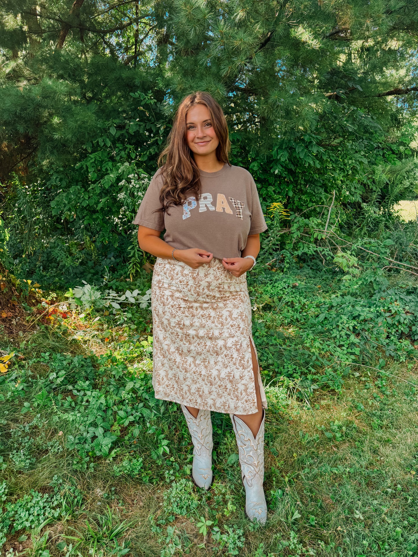 Clarke Vintage Midi Skirt