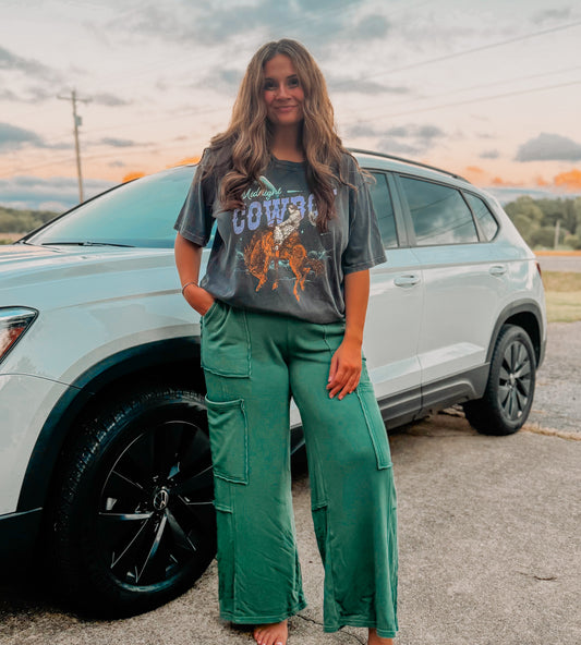 Evergreen Cargo Lounge Pants