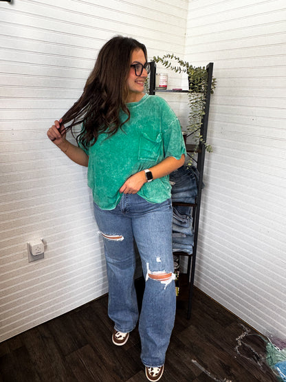 Risen Relaxed Fit Distressed Jean