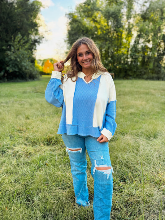 The Peri Oversized Top