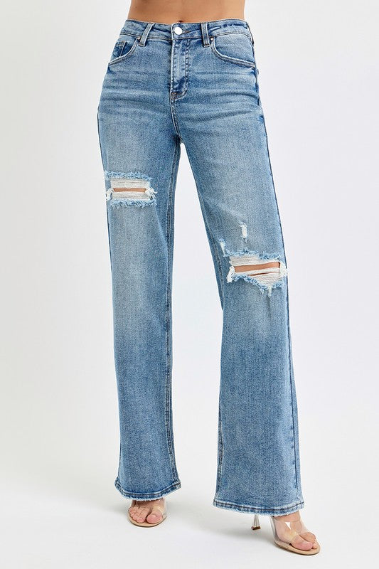 Risen Relaxed Fit Distressed Jean