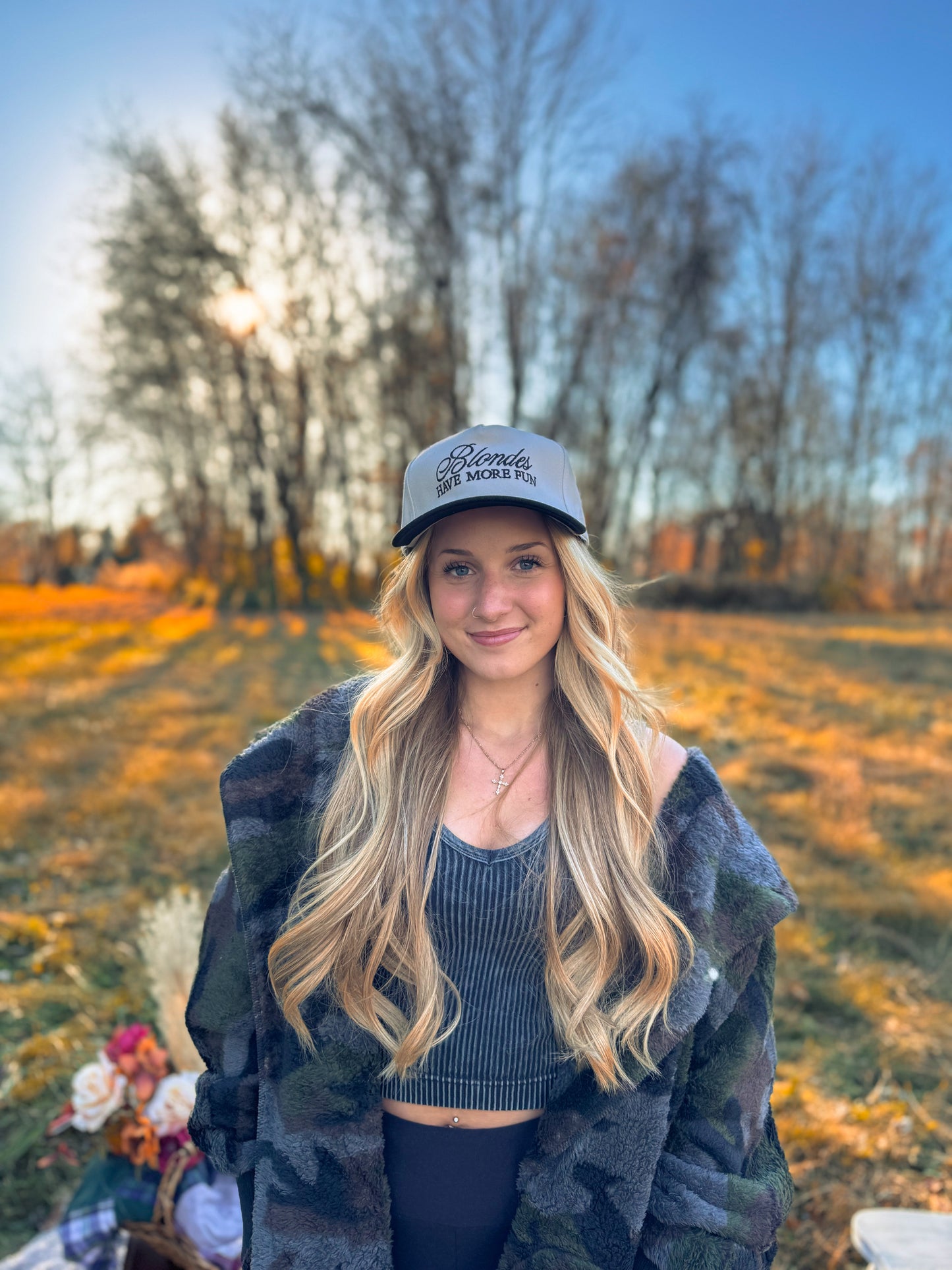 The Cozy Cloud Sherpa — Dark Camo