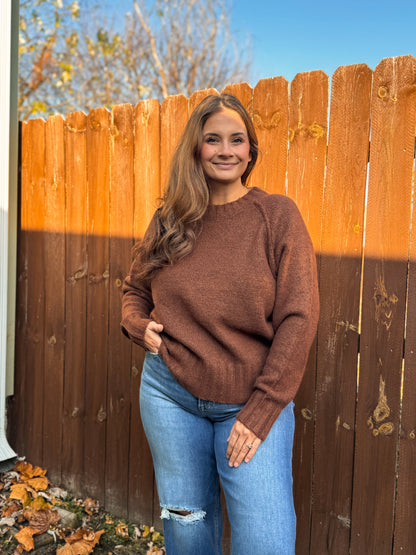 The Chestnut Latte Sweater