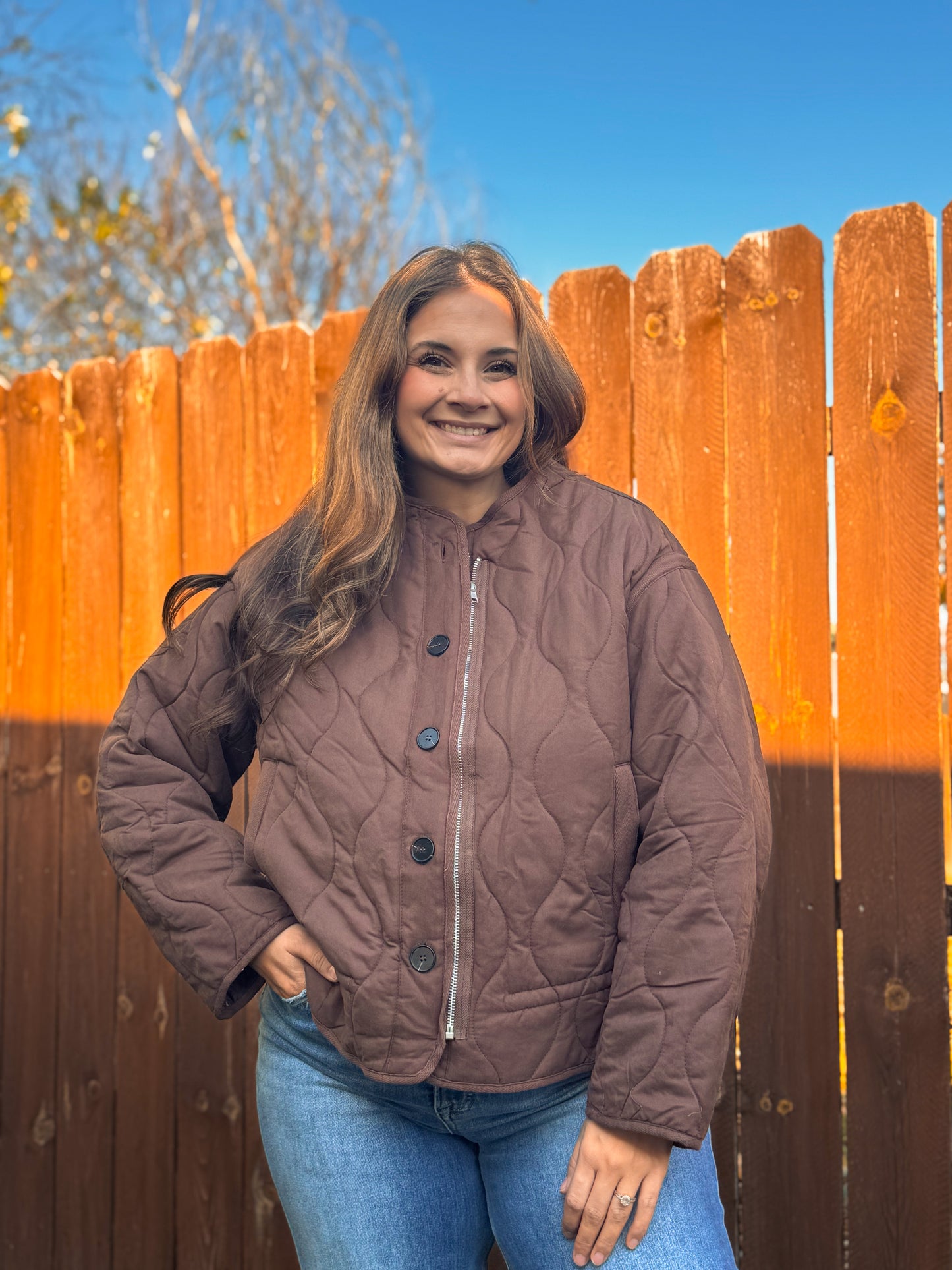 The Mocha Quilt Jacket