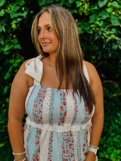 Miss America Floral Maxi Dress