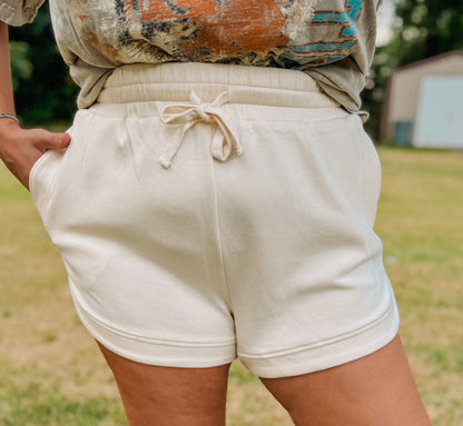 Ivory Lounge Shorts